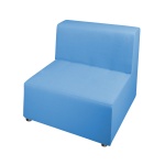 Relax-Element-Einerbank mit Lehne, Sitzfläche 70x72 cm (B/T), Sitzhöhe ca. 33 cm 